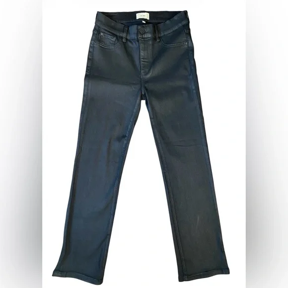 DL1961 Women's Mara Straight Mid Rise Instasculpt Ankle Jeans Size 28 - Picture 5 of 16